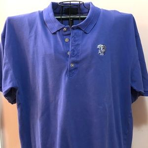 Royal Blue UK polo Mens 2X - embroidered emblem